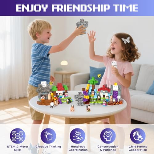 150PCS Magnetic Blocks (150 Count)