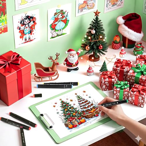 Alcohol Markers Set 24 Colors (24 Count)