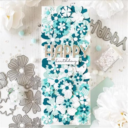 Cutting Dies Metal Stencils Scrapbooking Tools DIY Embossing Template for Paper Card Making Album Arts Crafts Supplies