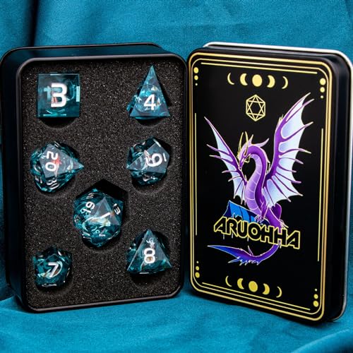 Liquid Core DND Dice Set