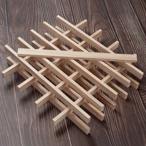 Wooden Dowels for Crafts (15 Count)