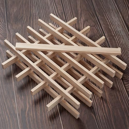 Wooden Dowels for Crafts (15 Count)