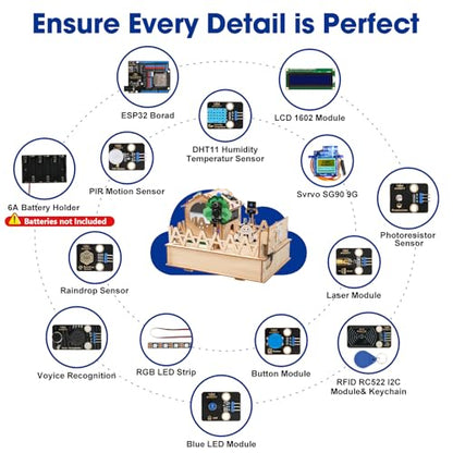 ESP32 IoT STEM Kit for Arduino