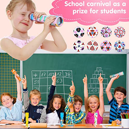 15 Pcs Classic Kaleidoscopes Kids Birthday Party Favor Old Fashioned Vintage Educational Toys Stocking Stuffers Goodie Bag Fillers for Classroom School Return Gifts Carnival Prizes (15 Count)
