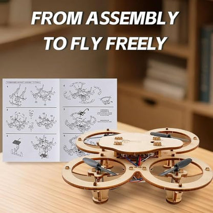 DIY Wooden RC Drone Kit for Beginners