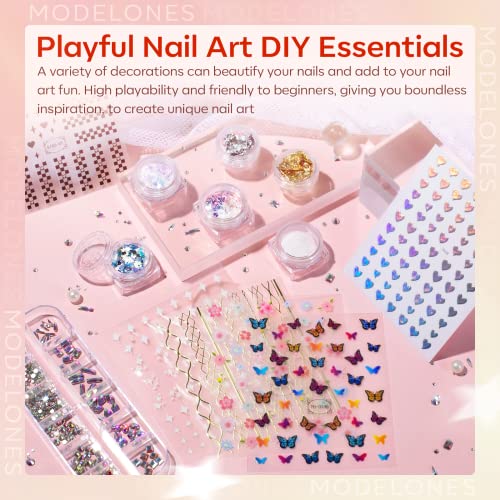 Poly Nail Gel Kit 8 Fall Colors with 48W UV