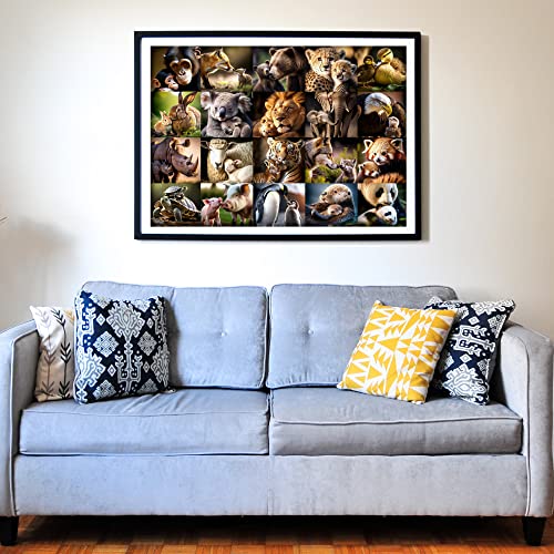 Animal 500 Pieces Jigsaw Puzzle with Very Large Jigsaw Pieces. for Adults