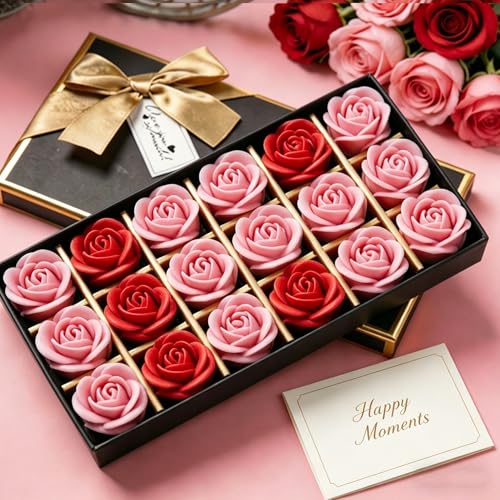 2 Pcs Rose Candle Molds (2 Count)