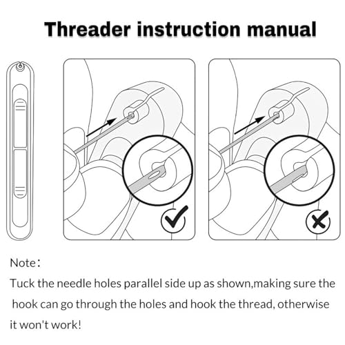 Upgraded 2 in 1 Automatic Needle Threaders Seam Ripper