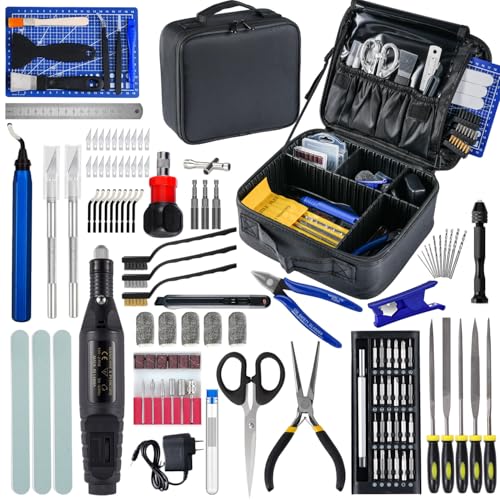 124Pcs 3D Printing Accessory Tools with Tool Bag for Remove (124 Count)
