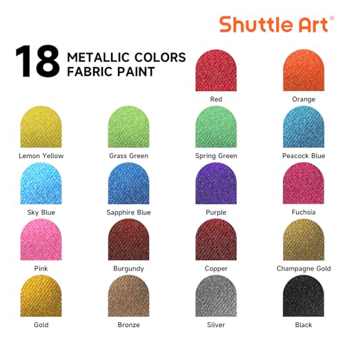 Metallic Fabric Paint (36 Fl Oz)