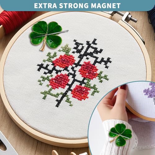 Magnetic Needle Minder Magnet Embroidery Accessories and Supplies Embroidery Needle Holder Cross Stitch Holder Needlework Supplies