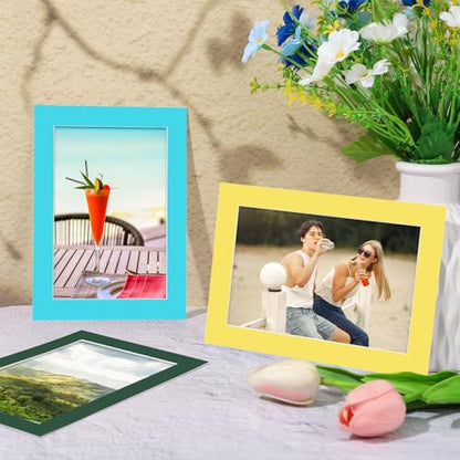 15 Pack 5x7 Picture Mats for 4x6 Photos