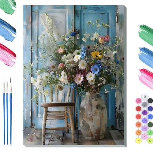 Paint by Numbers Kit for Adults Framed
