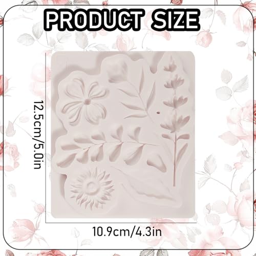 1 Pcs Flower Fondant Mold for Cake Decoration