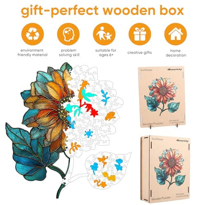 Wooden Adults Puzzle 200 Pcs