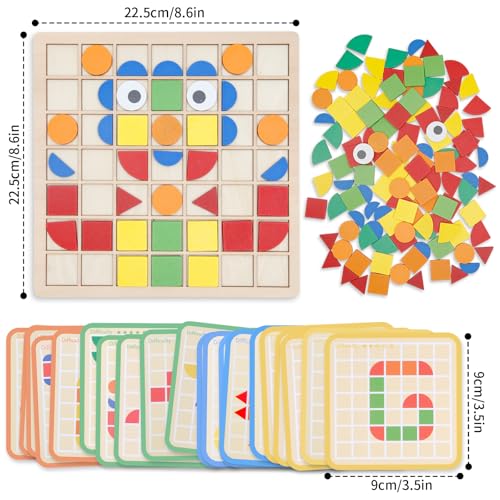 Montessori Tangram Educational (140 Count)