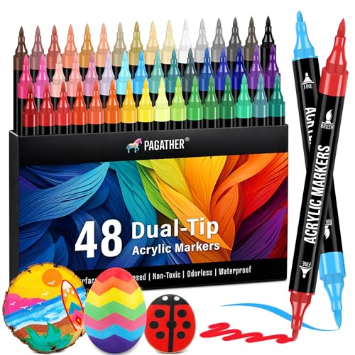 Acrylic Paint Markers (48 Count)