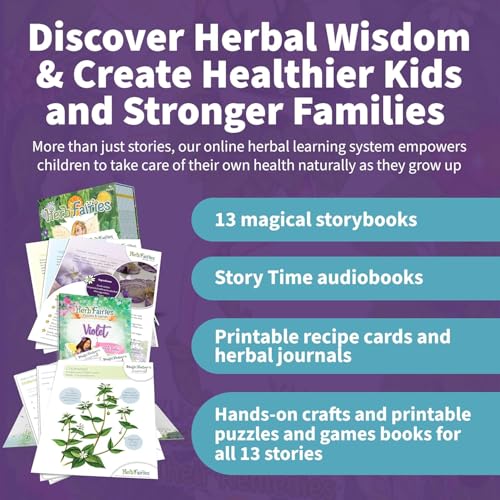 Herb Fairies 13 Plant Story Books Set (13 Count)