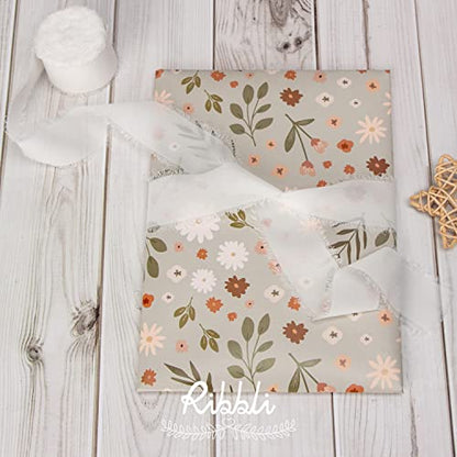White Chiffon Ribbon (90 Foot)