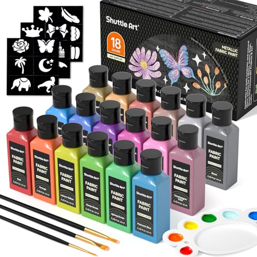 Metallic Fabric Paint (36 Fl Oz)