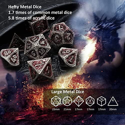 Metal DND Dice Set