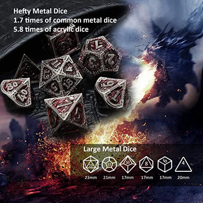 Metal DND Dice Set