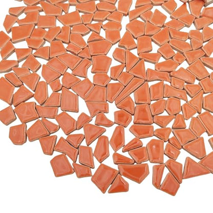 1.1LB Irregular Ceramics Mosaic Tiles (17 Ounce)
