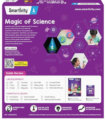 Magic Science Kit for Kids Ages 4