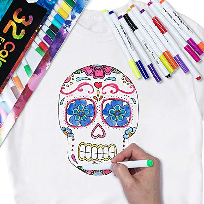 Fabric Markers Pen (32 Count)