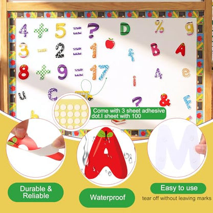 221 Pcs Back to School Bulletin Board Letters for Classroom (221 Count)