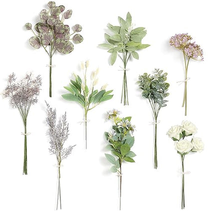 Artificial Greenery Spray Box Set (38 Count)