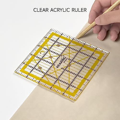 5"x5" Non Slip Quilting Ruler