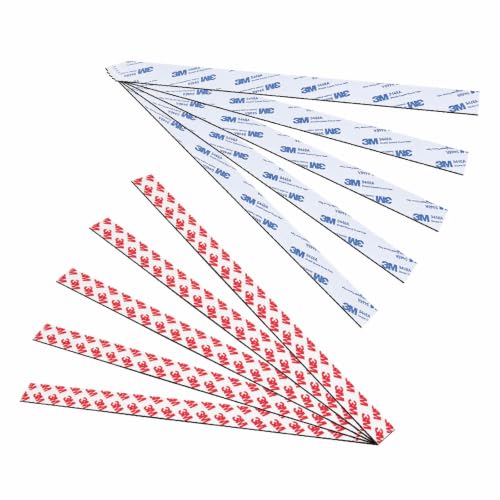 10 Pack 5 Pairs ab Magnetic Tape with Adhesive Backing