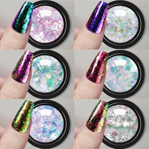 Mirror Chrome Nail Powder Set (14.4 Ounce)
