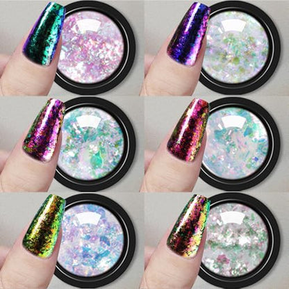 Mirror Chrome Nail Powder Set (14.4 Ounce)