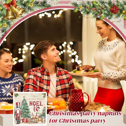 200 Pcs Christmas Napkins (200 Count)
