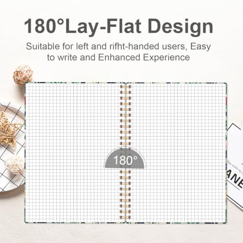 Graph Spiral Journal Notebook