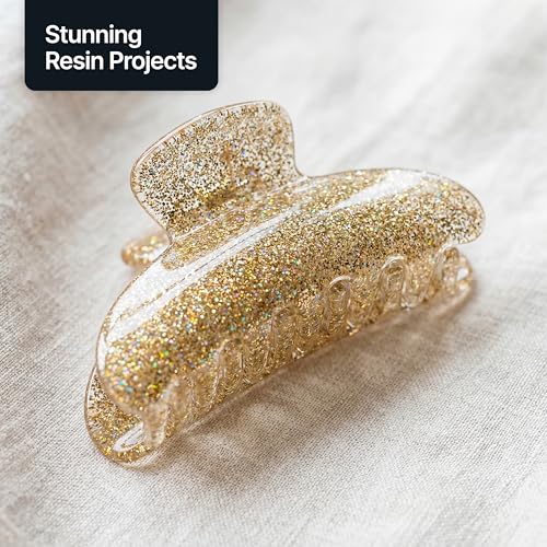 Craft Glitter Shaker Gold Silver Holographic 130g Microfine (3.8 Ounce)