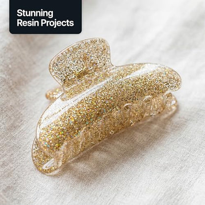 Craft Glitter Shaker Gold Silver Holographic 110g Ultrafine (4.5 Ounce)