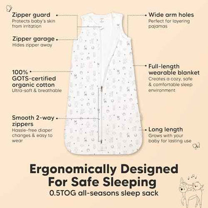 2 Pack Baby Sleep Sacks (2 Count)