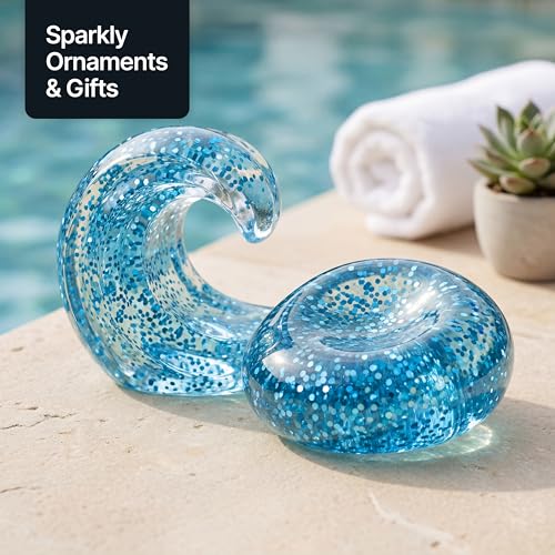 Craft Glitter Shaker Ocean Blue 130g Extra Chunky (3.8 Ounce)