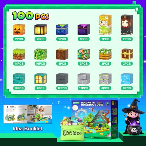 Magnetic Blocks (150 Count)
