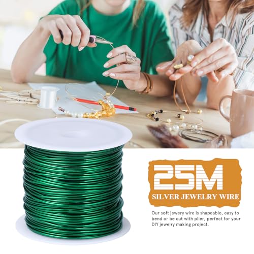 82FT 20 Gauge Jewelry Wire for Jewelry Making Copper Metal Wire for Crafts (82 Foot)