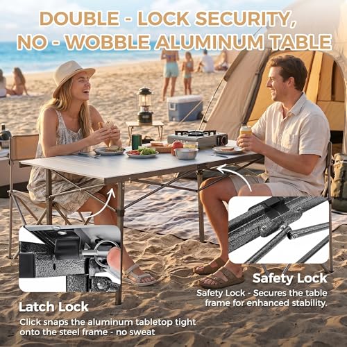 Large 53.5" Folding Camping Table