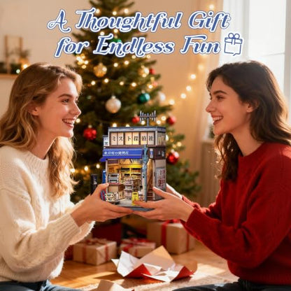 Book Nook Kit DIY Miniature House Japanese Convenience Store