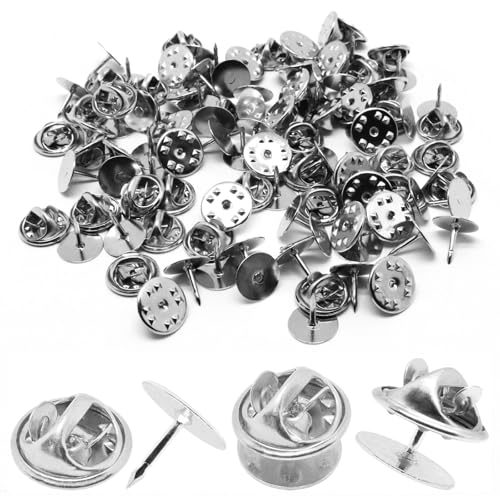 50 Set Pin Backs (50 Count)