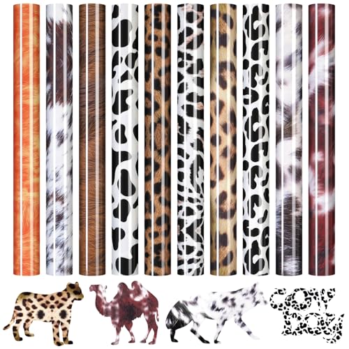 Leopard HTV Heat Transfer Vinyl (11 Count)