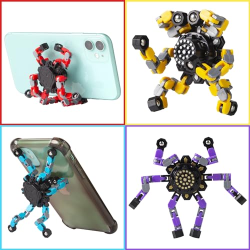 Stocking Stuffers Gifts for Grandkids Transformable Fidget Spinners for Kids and Adults Stress Relief Sensory Fidget Toys for Boys Age 8