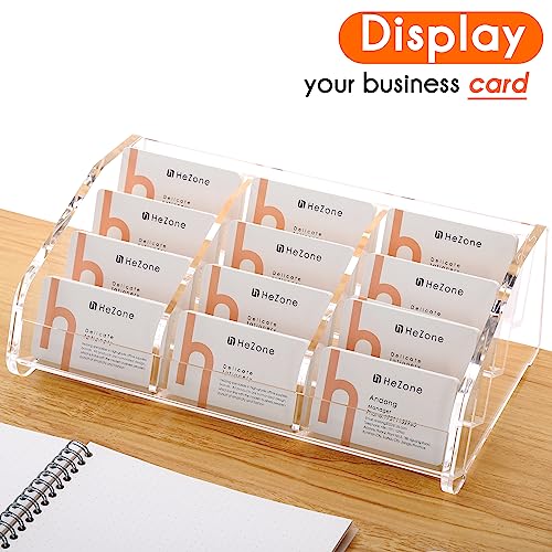 Business Card Holder Display for Desk Muitiple
